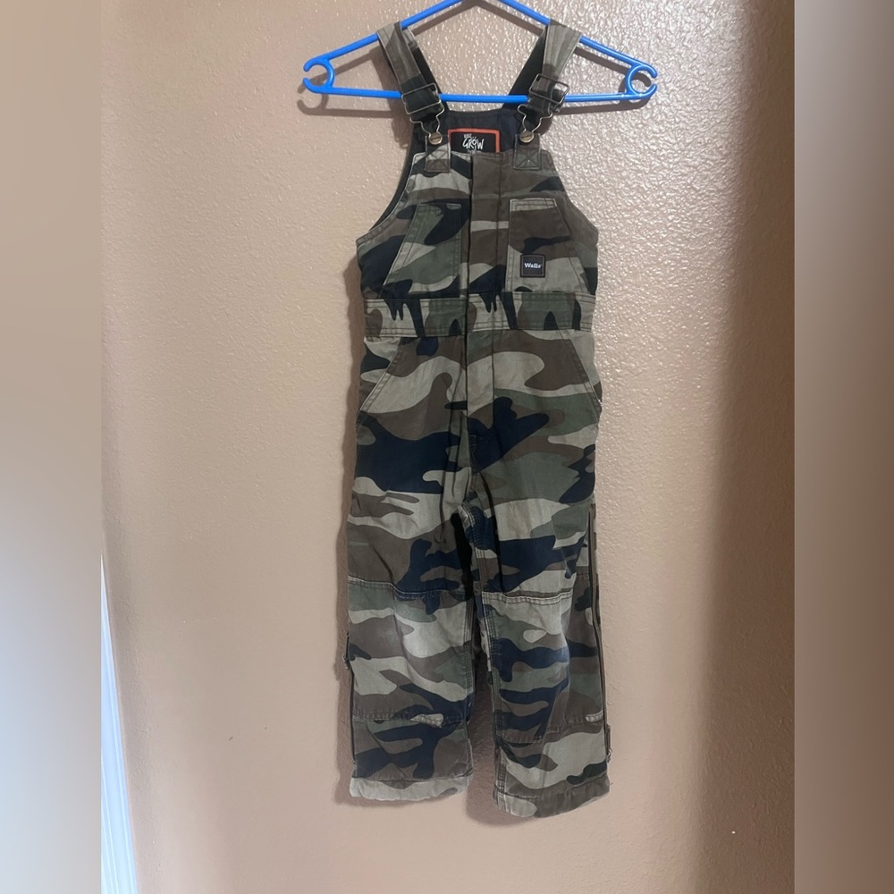Walls Camo Insulated Overalls